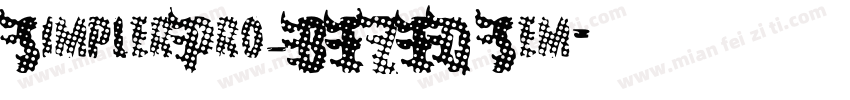 SimplerPro_BEZEQ Sem字体转换